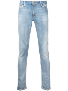 джинсы скинни Lin Clean Stone Nudie Jeans Co