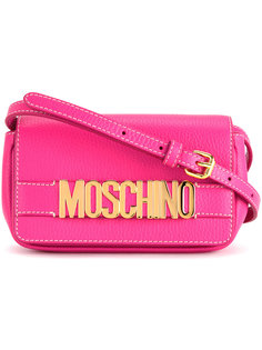 сумка на плечо с логотипом Moschino