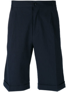 tailored check shorts Mp  Massimo Piombo