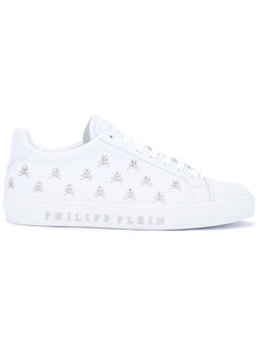 кроссовки с заклепками-черепами  Philipp Plein
