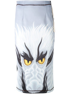 юбка с принтом дракона J.W.Anderson
