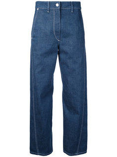 джинсы с перекрученным швом Lemaire