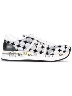 circle print sneakers Premiata White