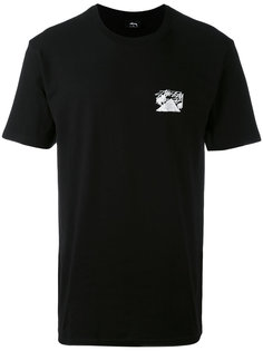 футболка с логотипом   Stussy