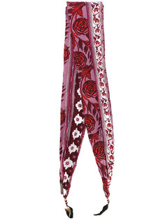 шарф с цветочным узором Roberto Cavalli