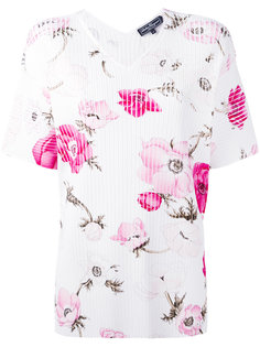 блузка с цветочным узором Salvatore Ferragamo