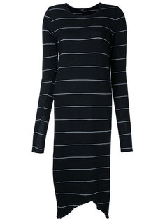 striped fitted dress Bassike