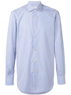 полосатая рубашка Kiton