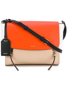 сумка через плечо дизайна колор-блок DKNY