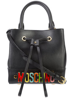 сумка с логотипом Moschino