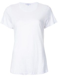 round neck semi-sheer T-shirt Venroy