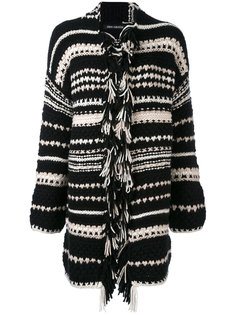 long-length cardigan Iris Von Arnim