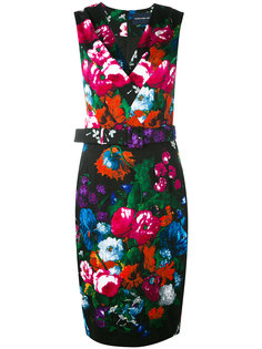 floral print belted dress Samantha Sung