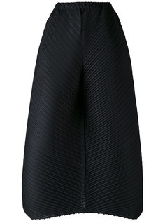 плиссированные расклешенные брюки  Pleats Please By Issey Miyake