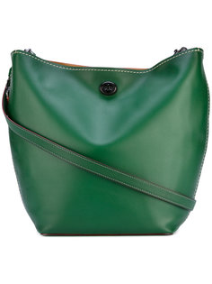 сумка через плечо с биркой с логотипом Coach
