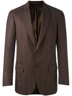 блейзер в клетку Brioni