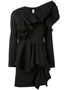 короткое платье с оборками Marni