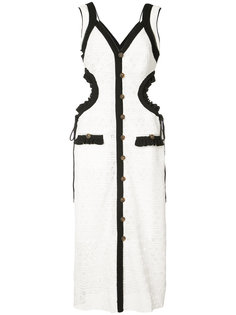 broderie anglaise cutout dress Self-Portrait