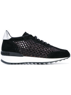 textured sneakers Casadei
