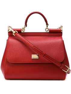 средняя сумка-тоут Sicily Dolce & Gabbana