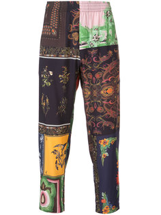 patchwork print trousers  Osklen