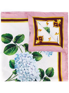 hydrangea print scarf Dolce & Gabbana