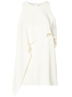 sleeveless flared top  Helmut Lang
