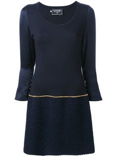 chain trim dress Chanel Vintage
