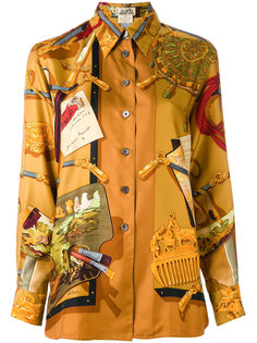 printed shirt  Hermès Vintage