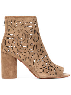 laser cut ankle boots Ash