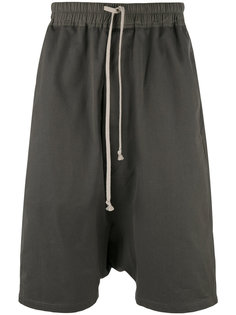 шорты с заниженной проймой Rick Owens DRKSHDW