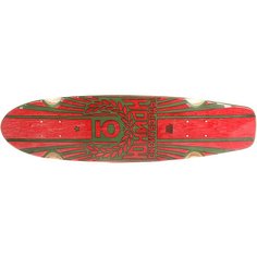 Дека для скейтборда для лонгборда Юнион Rose Red/Green 7.6 x 29.5 (75 см)