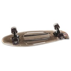 Скейт мини круизер Пластборд Black Grey 7.25 x 27 (68.5 см) Пластборды