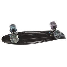 Скейт мини круизер Пластборд Torse Real Black 6 x 22.5 (57.2 см) Пластборды