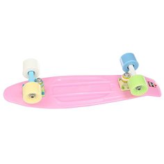 Скейт мини круизер Пластборд Barberry Pink 6 x 22.5 (57.2 см) Пластборды