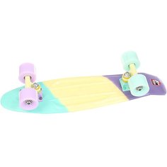 Скейт мини круизер Пластборд Cute Multi 6 x 22.5 (57.2 см) Пластборды