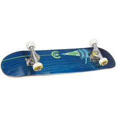 Скейтборд в сборе детский Юнион Blaster Blue 28 x 7 (17.8 см)
