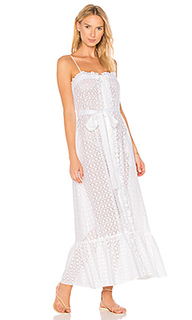 Button down ruffle slip dress - Lisa Marie Fernandez
