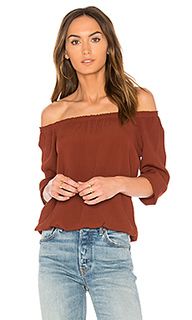 Crepe off shoulder top - MONROW