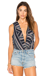 Faux wrap bodysuit - BCBGeneration