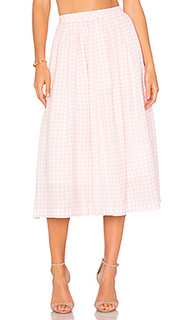 Gingham midi skirt - J.O.A.