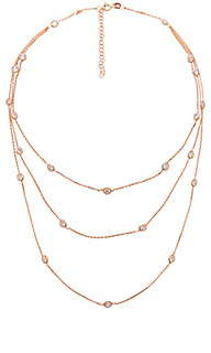 Multi bezel 3 layer necklace - joolz by Martha Calvo