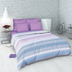 Постельное белье 2,0 сп. Новая волна бязь, нав 70х70, Василиса