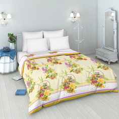 Постельное белье 2,0 сп. 203/220 бязь, нав 70х70, Василиса