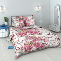 Постельное белье 1,5 сп. Нежный шепот бязь, нав 70х70, Василиса