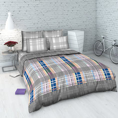 Постельное белье 1,5 сп. Ритм 2 бязь, нав 70х70, Василиса