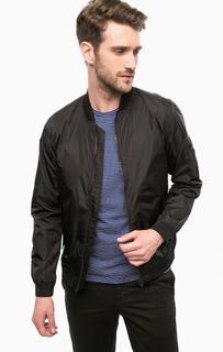 Черная ветровка на молнии Jack & Jones