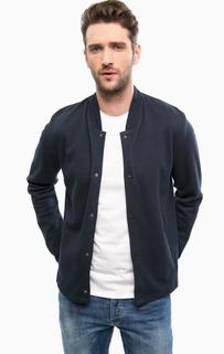 Синий кардиган на кнопках Selected