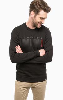 Черный свитшот с принтом Jack & Jones
