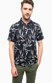 Хлопковая рубашка с короткими рукавами Jack & Jones